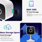 📹 50% DE RÉDUCTION ! 🛡️ Caméra de Sécurité WiFi avec Vision Nocturne – Full HD 1080p, Détection Humaine IA, Audio Bidirectionnel & Double Stockage – Idéale pour la Surveillance Intérieure 🏠