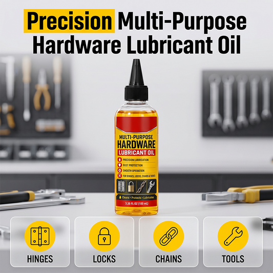🛢️ 50% DE RÉDUCTION ! 🔧 Huile Lubrifiante Polyvalente 4-en-1 – 30/100 ml – Anti-Rouille & Anti-Grincement for Charnières, Cadenas, Vélo & Outils