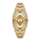 ⌚ Montre Quartz Femme – Alliage – Cadran Losange & Strass for Femme