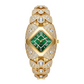 ⌚ Montre Quartz Femme – Alliage – Cadran Losange & Strass for Femme