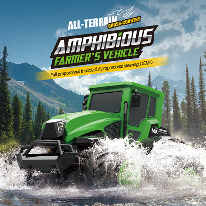 🚗 Voiture RC Amphibie – ABS Antichoc – Télécommande 2,4 GHz for Enfants