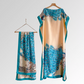 🌸 50% DE RÉDUCTION ! ✨ Ensemble Robe Longue Imprimée avec Châle pour Femme – Tissu Premium Doux, Imprimé Ethnique Unique & Coupe Fluide – Idéal pour les Journées à la Plage et les Sorties Estivales 🏖️