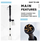 🐠 50% DE RÉDUCTION ! 🔋 Aspirateur Fond Aquarium Électrique – ABS – Batterie 2×LR14 & Tubes Réglables 73 cm for Nettoyage Gravier & Changement Eau