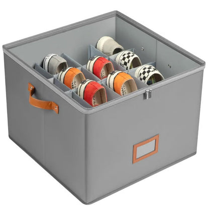 👟 50% DE RÉDUCTION ! 📦 Range-Chaussures Pliable Gain de Place – Tissu Non Tissé + PP – 36×36×30 cm for Entrée & Dressing
