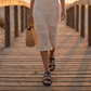 👡 Sandales à Boucle Orteil – Semelle Plate – Bride Tressée for Femme