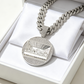 💎 Collier Chaîne Cubaine – Métal – Pendentif Statement Surdimensionné for Homme