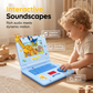 💻 50% DE RÉDUCTION ! 🧸 Ordinateur Portable Jouet Interactif – Plastique – Lumières & Sons Éducatifs for Enfants