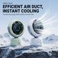 🌀 Ventilateur de Bureau Intelligent – ABS – Suivi Facial & Batterie 5000mAh for Travail & Maison
