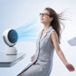 🌀 Ventilateur de Bureau Intelligent – ABS – Suivi Facial & Batterie 5000mAh for Travail & Maison