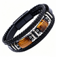 🔥 PROMO FLASH : 50% DE RÉDUCTION ! Bracelet en Cuir Vintage Tressé Multi-Rangs – Pierre Œil-de-Tigre & Design Ergonomique for un Look Rustique et Polyvalent 📿✨