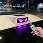 🚗 50% DE RÉDUCTION ! ⚡ Feu d’Avertissement Solaire Toit – ABS – Télécommande & Modes Clignotants for Voiture