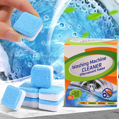 📢 50% DE RÉDUCTION ! ⏰ Tablettes Nettoyantes Lave-Linge – Lot de 12 – Détartrage & Anti-Odeurs for Entretien