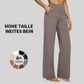 ✨ DERNIER JOUR 50% DE RÉDUCTION 🔥 Pantalon Ample à Taille Haute – Pour Affaires Décontractées & Yoga – Tissu Extensible & Poches Multiples 👖