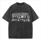 🎨 50% DE RÉDUCTION ! 👕 T-Shirt Graphique Washed – Polyester – Design Vintage & Coupe Ample for Streetwear