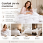 ☁️ 50% DE RÉDUCTION ! 🛏️ Couette Ultra Douce Luxe – Polyester – Tissu Haute Densité 60s & Thermorégulatrice for Nuit
