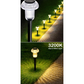 ✨ 50% DE RÉDUCTION ! 🌙 Lampes Solaires pour Allées – Silicium Monocristallin – Lueur Chaude & RGB for Jardin