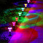 ✨ 50% DE RÉDUCTION ! 🌙 Lampes Solaires pour Allées – Silicium Monocristallin – Lueur Chaude & RGB for Jardin
