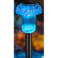 ✨ 50% DE RÉDUCTION ! 🌙 Lampes Solaires pour Allées – Silicium Monocristallin – Lueur Chaude & RGB for Jardin