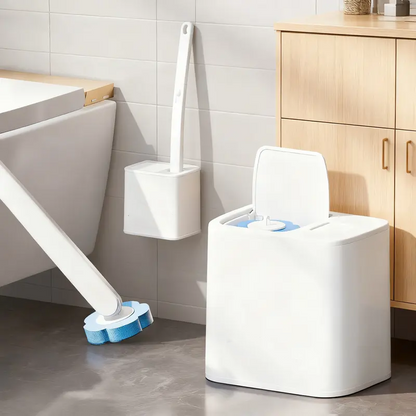 ⏳ PROMO FLASH : 50% DE RÉDUCTION ! Brosse de Toilette Jetable – Ouverture Automatique & Nettoyant Intégré for Une Hygiène Sans Toucher 🚽✨