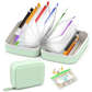 💊 -50% ! 🗂️ Organisateur de Médicaments A8 Étanche – EVA – 14 Pochettes Zippées – Code Couleur – 15×11 cm – Design Discret Sac/Portefeuille – Voyage et Quotidien 🌸