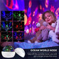 🌟 50% DE RÉDUCTION ! 🌙 Veilleuse Projecteur d’Étoiles 2-en-1 – ABS & PVC – Rotation Silencieuse & Thèmes Doubles for Enfant