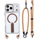 📱 -50% ! 🎀 Coque Multifonctionnelle avec Dragonne pour Smartphone – TPU – Support Intégré & Dragonne Réglable 8 mm – Compatible iPhone 14/15/16/17 Pro/Max 🧲