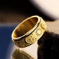 ✨ 50% DE RÉDUCTION ! 💍 Bague Rotative Anti-Stress Soleil Lune Étoiles – Métal de Qualité – 360° & Hypoallergénique for Couple