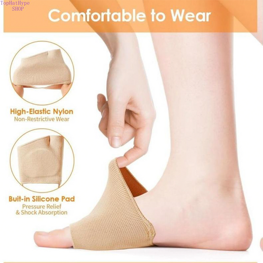 📢 50% DE RÉDUCTION ! 🌸 Coussinets Avant-Pied SEBS – SEBS & Tissu Côtelé – Bride Talon & Séparateur d’Orteils for Talons Hauts