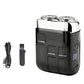 🧳 50% DE RÉDUCTION ! ⚡ Mini Rasoir de Poche Rechargeable – Acier Allemand – Magnétique & Valise Design for Voyage