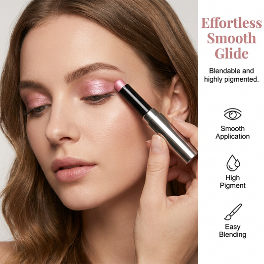 ✨ 50% DE RÉDUCTION ! 🖍️ Crayon Fard à Paupières Scintillant – 3g – Gel Texture & Longue Tenue for Yeux