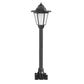 🏮 50% DE RÉDUCTION ! ☀️ Lampadaire Solaire Rétro de Jardin – Double Tête Hexagonale & Style Palais for Extérieur