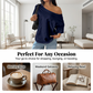 👕 50% DE RÉDUCTION ! ✨ T-Shirt Épaules Dénudées Femme – Coton – Coupe Ample & Encolure Asymétrique for Quotidien