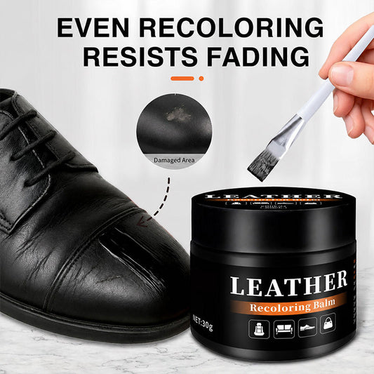 🎊 50% DE RÉDUCTION ! 🧴 Baume Réparateur Couleur Cuir 30 g – pH Neutre & Multi-Surfaces pour Chaussures, Canapés et Accessoires 👞🛋️