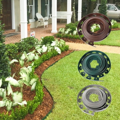 🏡 PROMO FLASH : 50% DE RÉDUCTION ! 🌿 Bordure de Jardin 10m – PE – 30 Piquets & Pose Rapide Sans Creuser for Pelouses & Massifs 🌱