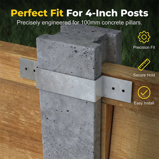 💪 50% DE RÉDUCTION ! 🔩 Équerres en Z pour Clôture Bois – Acier Galvanisé – Anti-Rouille & Anti-Vent for Jardin