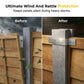 💪 50% DE RÉDUCTION ! 🔩 Équerres en Z pour Clôture Bois – Acier Galvanisé – Anti-Rouille & Anti-Vent for Jardin