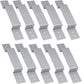 💪 50% DE RÉDUCTION ! 🔩 Équerres en Z pour Clôture Bois – Acier Galvanisé – Anti-Rouille & Anti-Vent for Jardin