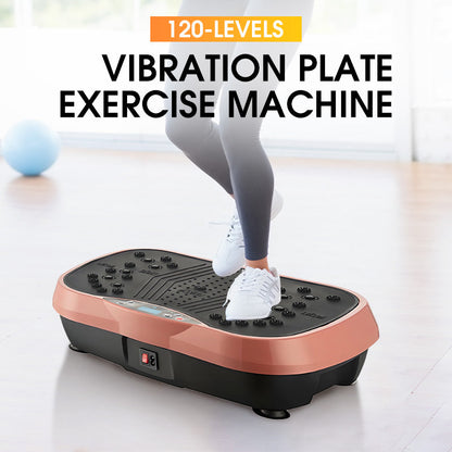 🔥 -50% ! 💪 Plateforme Vibrante 120 Niveaux – PP – 47 cm / 55 cm – 150 kg – 6 Modes – Télécommande/Bluetooth – Rose/Marron/Rouge/Doré/Argent/Bleu/Noir/Blanc 🏋️