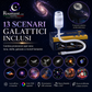 🌌 -50 % MAINTENANT ! 💫 Lampe Projecteur Ciel Étoilé USB – 13 Films Interchangeables & Col Flexible – Parfait pour la Chambre ✨