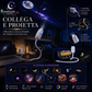 🌌 -50 % MAINTENANT ! 💫 Lampe Projecteur Ciel Étoilé USB – 13 Films Interchangeables & Col Flexible – Parfait pour la Chambre ✨