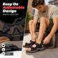 👟 50% DE RÉDUCTION ! 🌊 Sandales Sport Homme Air Cushion – PU & Caoutchouc – Semelle Amortissante & Antidérapante for Plein Air