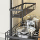 🍳 50% DE RÉDUCTION ! 🏠 Étagère de Cuisine Coulissante – Acier – Deux Niveaux & Glissement Doux for Placard & Plan de Travail