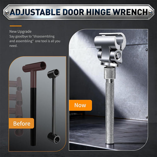 🔧 -50% ! 🚪 Clé Universelle Réglable pour Charnières – Acier Inoxydable – 19,5 cm pour Réglage et Entretien de Portes 🛠️