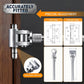 🔧 50% DE RÉDUCTION ! 🚪 Clé Universelle Réglable pour Charnières – Acier Inoxydable – 19,5 cm for Bricolage