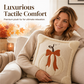 🎃 50% DE RÉDUCTION ! 🍂 Housse de Coussin Citrouille Automne – Peluche Haute Densité – Design 3D & Nœud for Déco Maison