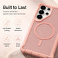 ✨ 50% DE RÉDUCTION ! 📱 Coque Magnétique Pailletée Samsung – TPU – Slim & Protection Surélevée for S24/S25/S26