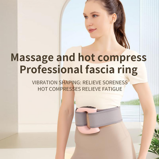 📢 50% DE RÉDUCTION ! ⏰ Ceinture Massante Vibrante Chauffante 3-en-1 – ABS & Tissu – 5 Modes & 2000 mAh for Bien-Être