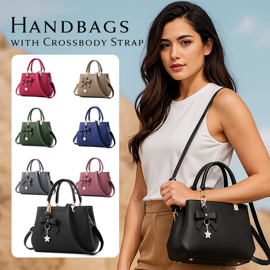 👜✨ -50% ! 🌸 Sac à Main Femme avec Bandoulière – Cuir PU + Polyester – Fermeture Éclair & Multi-Poches – Poignée + Bandoulière Réglable pour Quotidien 🔥