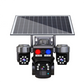 📹 50% DE RÉDUCTION ! ☀️ Caméra Sécurité Solaire Sans Fil – ABS & IP66 – Triple Objectif 9MP & Vision Nocturne Couleur for Maison & Jardin