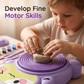 🎨 PROMO FLASH : 50% DE RÉDUCTION ! Tour de Potier Électrique pour Enfants avec Pédale, Argile & Peintures – Initiation Créative à la Céramique for Développer la Motricité et l'Imagination des Petits Artistes ✨